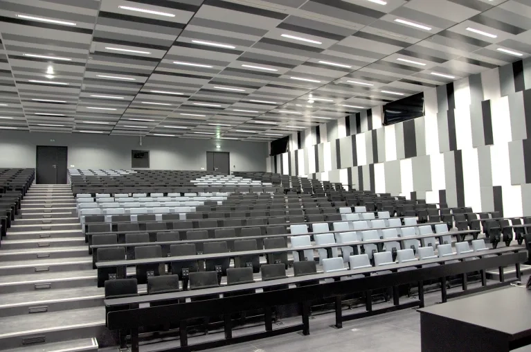 École dentaire de Clermont-Ferrand plafonds métalliques