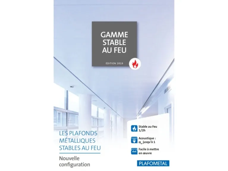 Gamme stable au feu documentation