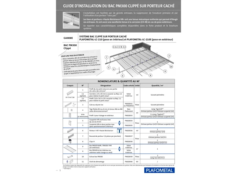 Guide Installation pm300 documentation