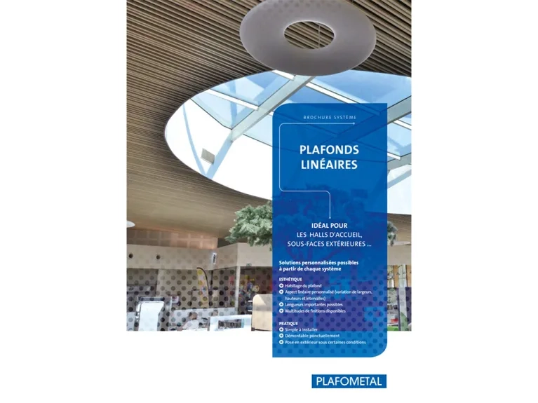 Plafonds linéaires documentation