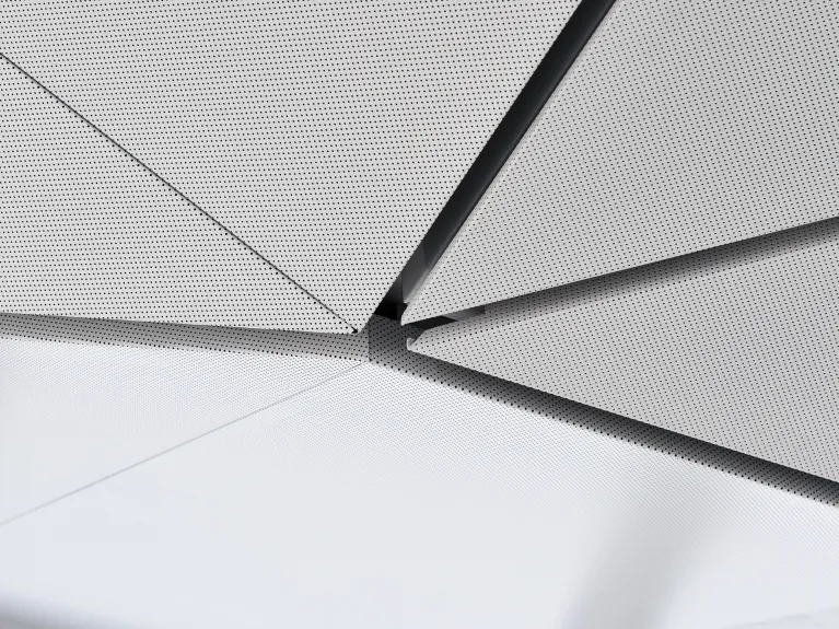 CNRS Saclay - Plafond sur mesure - PLAFOMETAL