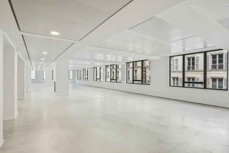 59 rue Lafayette, Paris - Plafond rayonnant Zenith - PLAFOMETAL