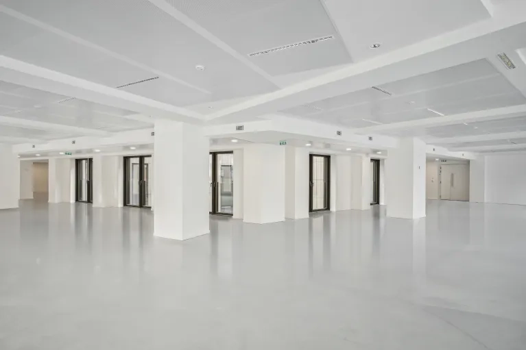 59 rue Lafayette, Paris - Plafond rayonnant Zenith - PLAFOMETAL
