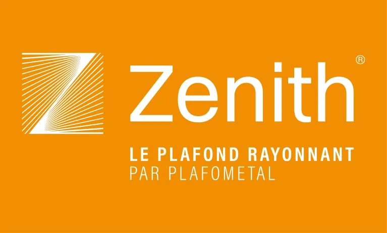 Couleur Orange Zenith - Plafond rayonnant - PLAFOMETAL