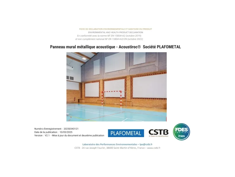 FDES Acoustiroc